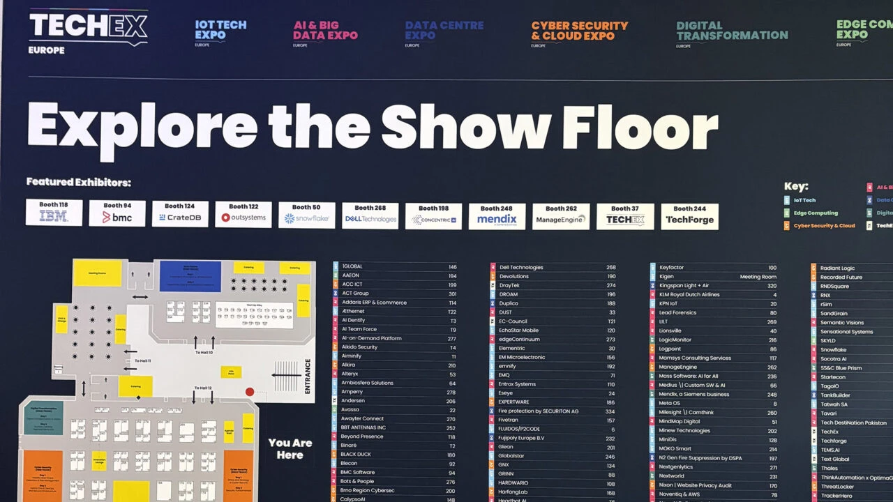 TechEx Floor Plan